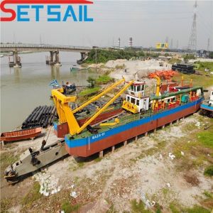 8 Inch River Sand Dredger / Mud Dredger / Clay Dredger QH-D97 with 5000m3 Water