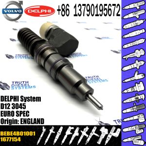 diesel fuel injector 1677154, BEBE4B01001 FOR VOL Trucks FH 12 D12A340, D12A420,