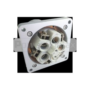 PowerSyntax Panel Mounted Appliance Inlet Plug Part 4P 200A IP67 380V High