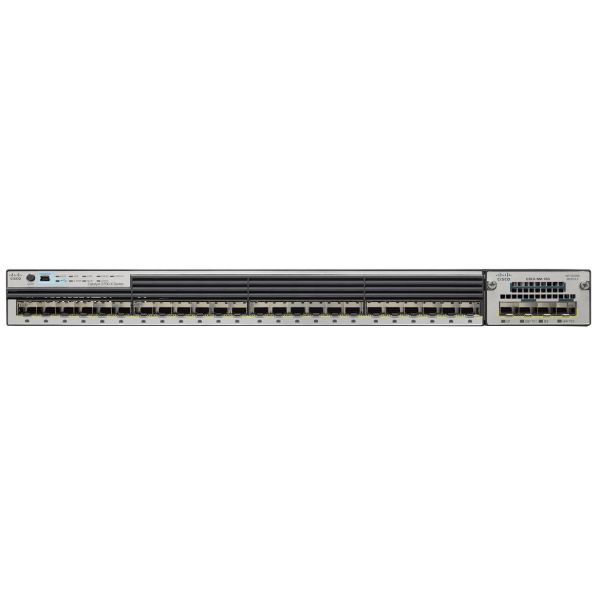 Cisco Sealed Fiber Ethernet Switch 24 Port Gigabit SFP Network Switch WS-C3750X