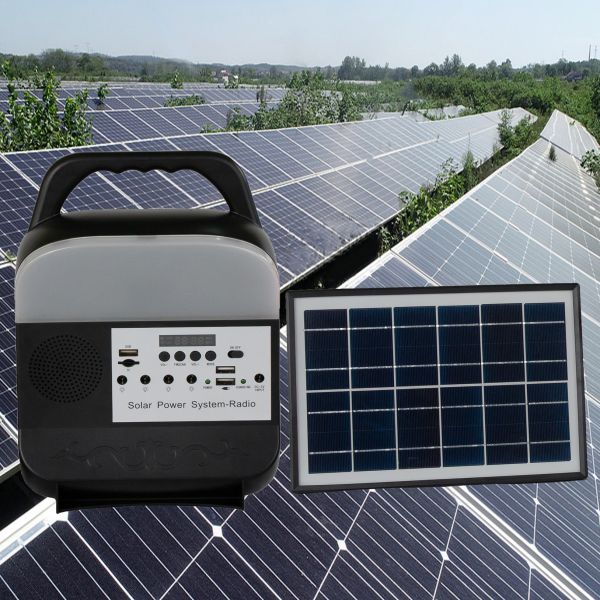 Quality 8000mah Portable Solar Camping Light 3PCS LED Solar Panel Lighting Kits wholesale