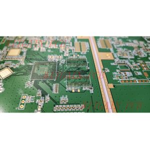 10 Layer Multilayer PCB 1.6MM FR4 IT180A Green Solder Mask 167mm*164mm