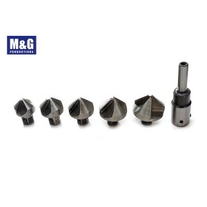 HSS CO Countersink Drill Bit Woodworking Countersink Bits With Weldon Shank