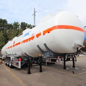 CIMC 60000 Liters Petrol Diesel Crude Oil tanker trailers to carry Diesel for 37,000 liters with 6 compartments
