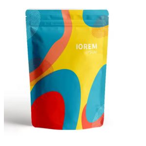 Laminated Material Stand Up Food Plastic Bag With Own Logo Printing Stand Up