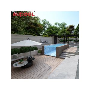 Villa Garden Acrylic Swimming Pool with High Light Transmission and 1.20g/cm3