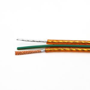 RVH Shielded Speaker Cable Cu Conductor AL Foiled Shielding Soft Transparent PVC