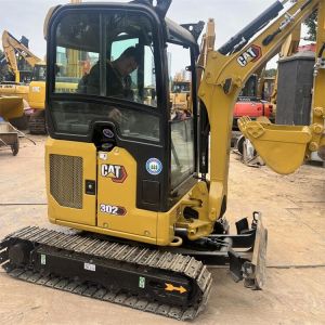 Used Crawler Type CAT 302E Excavator Second Hand Mini Digger Original