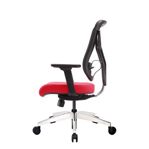 Fabric Upholstery Office Chair Adjustable Backrest Mesh Computer Task Chairs
