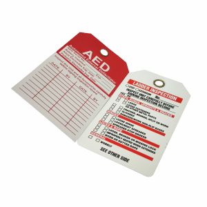 Customizable Durable Waterproof Plastic Safety Tag Warning Tag