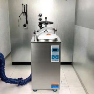 Portable High Pressure Steam Sterilizer Enhanced Steam Penetration and Safety Valve Integrity