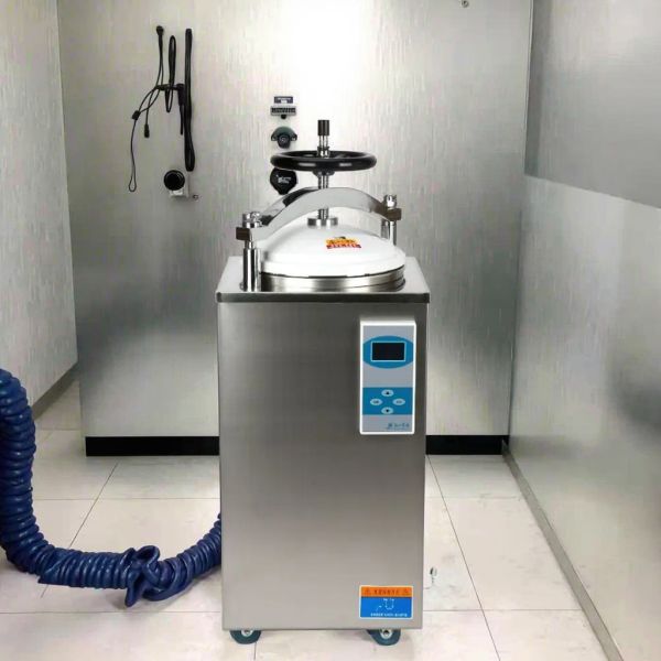 Quality Portable High Pressure Steam Sterilizer Enhanced Steam Penetration and Safety Valve Integrity wholesale