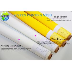 Polyester Screen Printing Mesh with Low Elasticity for Various Printing