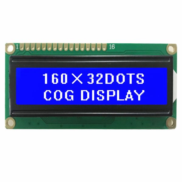 Quality 160x32 STN Negative/Transmissive Graphic LCD Display Module with ST7920 Drive IC wholesale