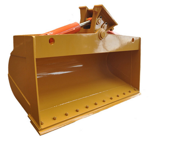 Quality Excavator PC PC EX Tilting Mud Rotating Bucket  0.75m3 Q355B wholesale