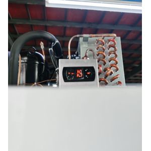 Static Cooling Bagged Ice Merchandiser N-ST Climate Type Defrorsting Glass Door