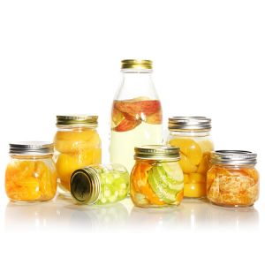 Wide Mouth 86mm Preserving Jar Glass Mason Jar for Jam Peanut Butter