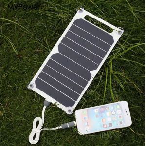 China 182mmx182mm Cell 6V/1A 6W Mini Solar Panel With Charging USB Cable IP67 on sale