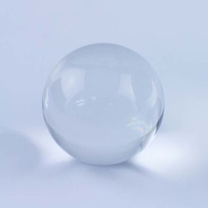 China Large Diameter Clear Acrylic Ball , Contact Juggling Ball 100mm on sale