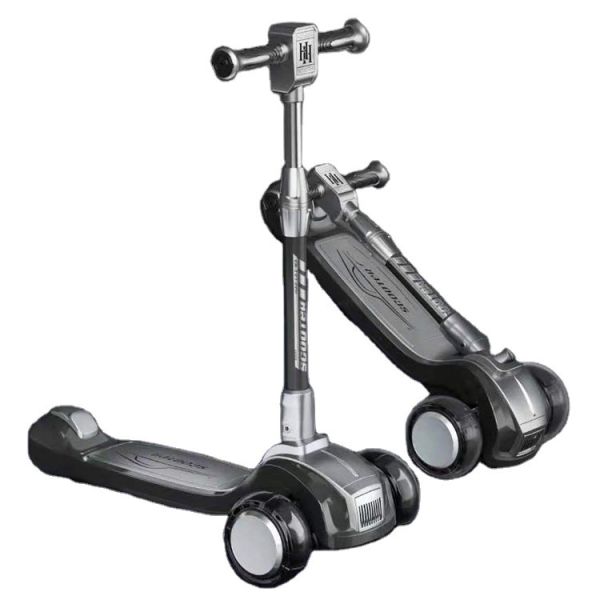 Quality Max Load 50 Kgs Adjustable Folding Children Bike Kick Scooter For Kid Lightweight wholesale