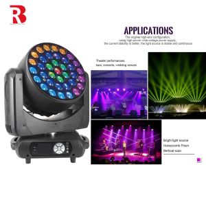 Professional Stage 37*15w LED Moving Head Stage Light For Dj