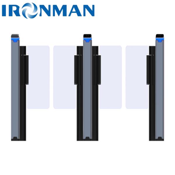 Security Automatic Double Sliding Gate Turnstile Access Control System Speed