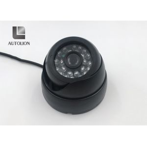Vandal Proof Embedded Mini Dome Camera 30m IR Distance For Inside Car / Lift And