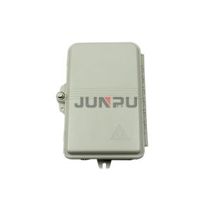 Cheap 4 Port Outdoor Fiber Optic Distribution Box, PC+ABS Material for sale