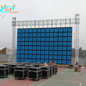 Goal Post Aluminum Video Wall Truss Structure For Hanging Screen