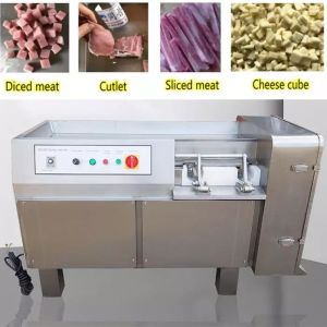 kebab knife shawarma Restaurant Fresh Meat Cube Cutting Machine Hotels use