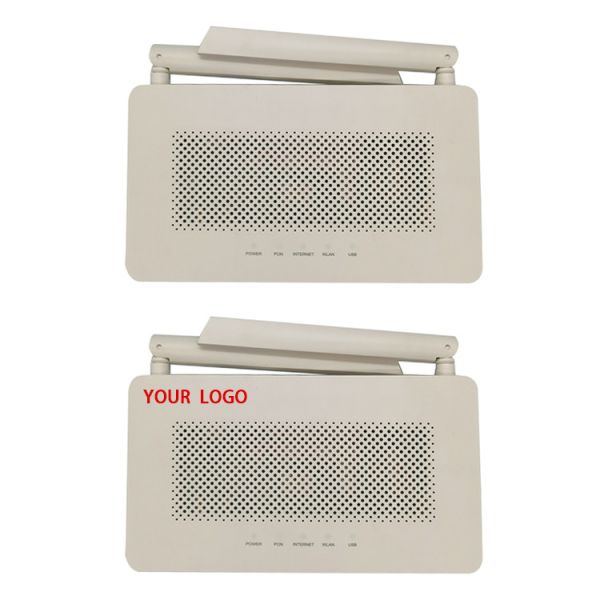 Dual Wifi onu eg8145v5 4GE 1Tel 2.4GHz 5GHz fiber optical equipment echolife