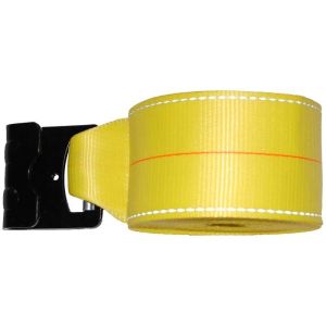 Heavy Duty 4 Inch Cargo Lashing Winch Strap For Ratchet Tie Down
