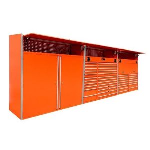 Cheap High Texture Particle Powder Spraying Cold Rolled Steel Optional Tool Storage Cabinet for sale