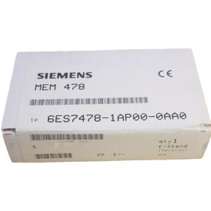 Cheap SIEMENS 6ES7478-1AP00-0AA0 SIMATIC S7/M7, MEMORY EXPANSION FOR PG 720/720 C, M7-FM 456-4 AND CPU 488-4, 16 MB for sale