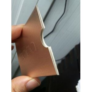 Die Cut Custom Invitation Envelopes , Blind Embossing Invitation Paper And