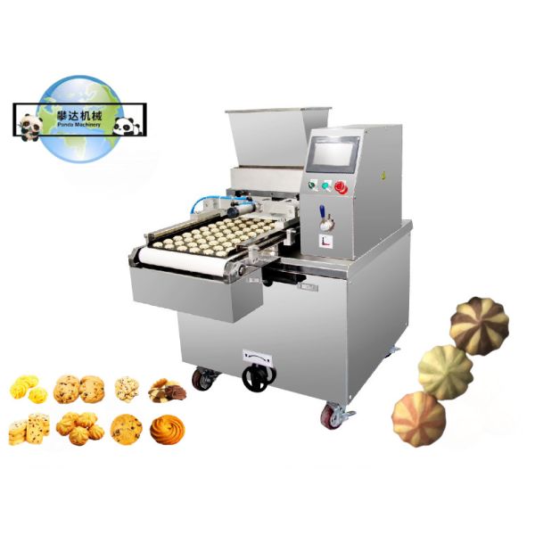 PD600 PLC Double Color Cookies Machine PLC Two Color Cookie Machine Cookie