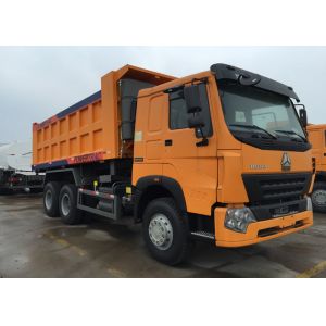 30 - 40 Tons SINOTRUK Dump Truck LHD 371HP 6X4 For Loading Construction Material