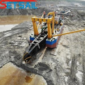 8 Inch Hydraulic Cutter Suction Dredging Sand Machine for Dredging Depth of 8
