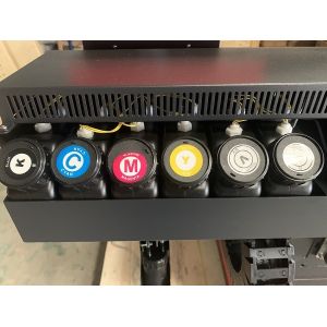 1*1.6m UV Flatbed Printer , Flatbed Digital Printing Machine Epson I3200 Print