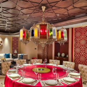 China DIY Function LED Vintage Living Room Chandelier Arabian Retro Style on sale