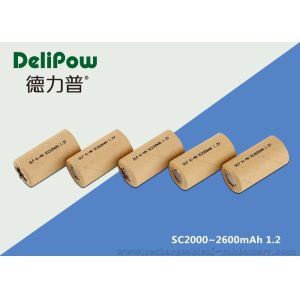 Customized SC2600 SC2000 SC2100 NIMH Rechargeable Battery With MSDS