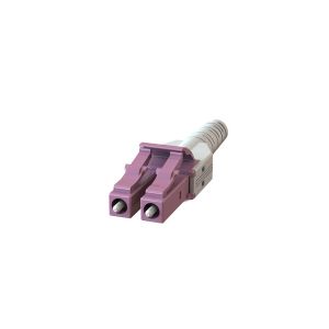 Affordable Uniboot Connector For CATV And Metro Test Equipment In Magenta