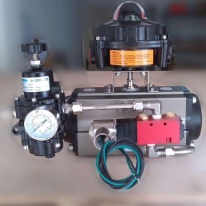 Explosion-Proof Pneumatic Ball Valve with IP66 & IP68 Weatherproof and Clamp