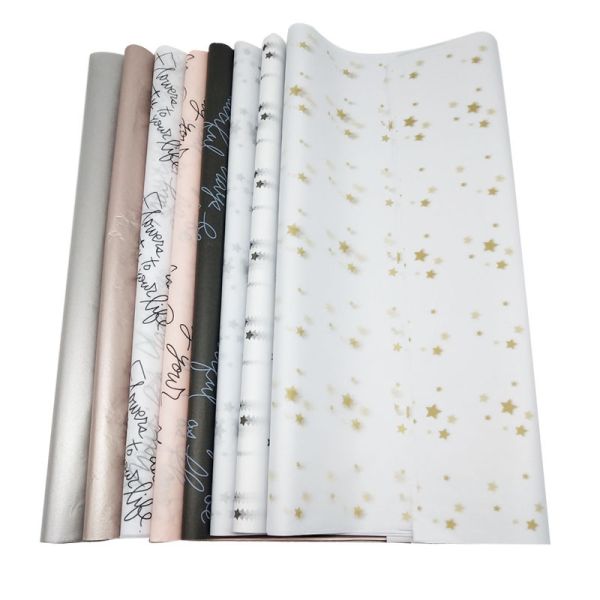 Printable Glazed Tissue Paper For Packing Shipping OEM Logo