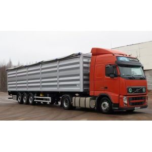 Three Axle Box Semi Trailer With Anti-lock Function