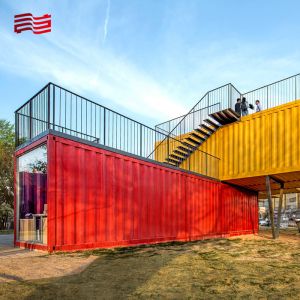 Technique Welding Container House with Multiple Stacks Designed to Your