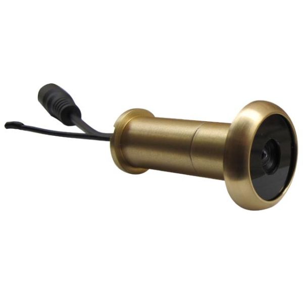 5.8G Wireless Door Peephole Camera Pure brass material 100m range Wireless Video