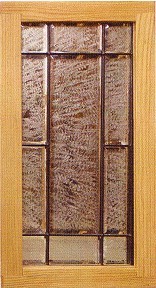 1in 1.5M Decorative Colored Encapsulating Stained Glass Double Glazing For