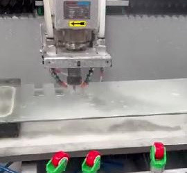 Support Online After-sales Service Horizontal Glass Grinding Drilling Milling