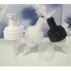 White And Clear Plastic Foam Pump For Foaming Liquid Colourfull 43/410 Neck Size